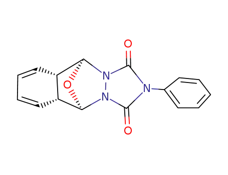 2-phenyl-(5a<i>t</i>,9a<i>t</i>)-5,5a,9a,10-tetrahydro-5<i>r</i>,10<i>c</i>-epioxido-[1,2,4]triazolo[1,2-<i>b</i>]phthalazine-1,3-dione