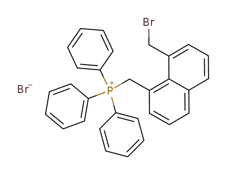 <8-Brommethylnaphthyl-(1)-methyl>-triphenylphosphoniumbromid
