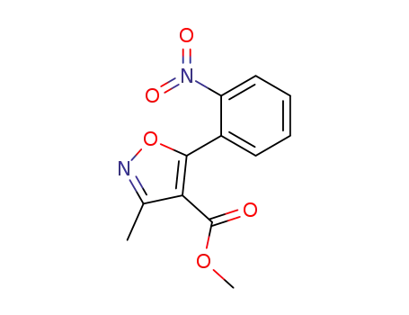 4- 이속 사졸 카르 복실 산, 3- 메틸 -5- (o- 니트로 페닐)-, 메틸 에스테르 (8Cl)