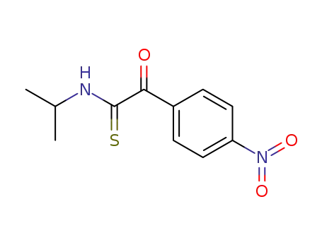 p-Nitro-phenylglyoxylsaeure-N-isopropylthioamid