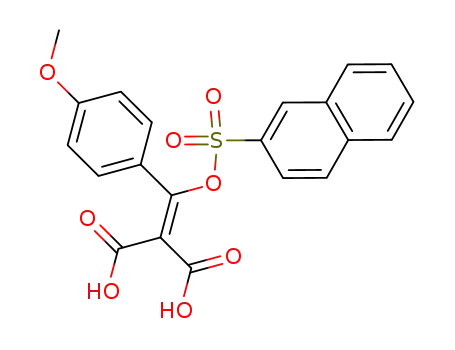 2.2-Dicarboxy-1-p-methoxyphenylvinylnaphthalin-β-sulfonat