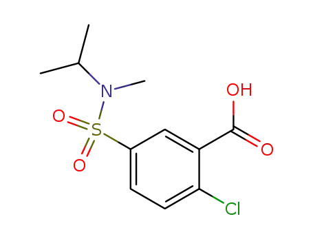 2-Chloro-5-{[isopropyl(methyl)amino]sulfonyl}benzoic acid