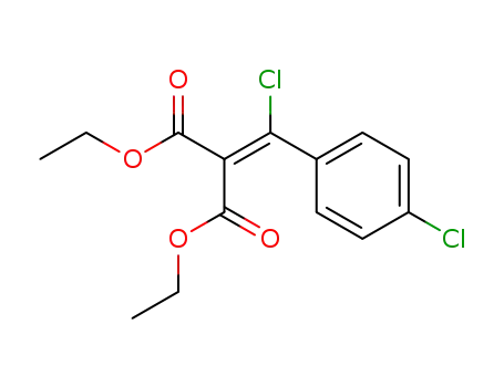 1-p-Chlorphenyl-2,2-diethoxycarbonylvinylchlorid