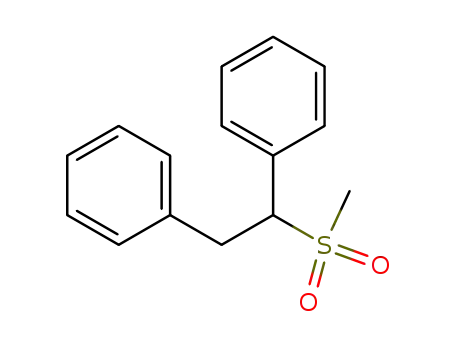 Molecular Structure of 15733-05-8 (Sulfone, 1,2-diphenylethyl methyl (8CI))