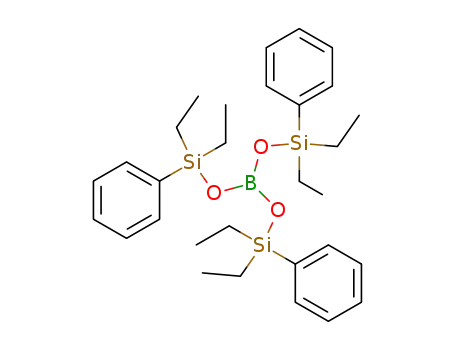 Tris-(diaethoxy-phenyl-silyl)-borat