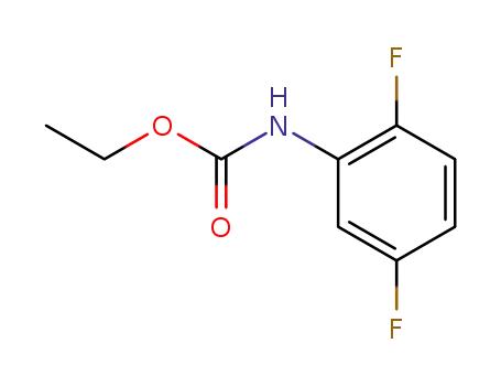 Molecular Structure of 2145-86-0 (ethyl (2,5-difluorophenyl)carbamate)