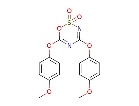 4,6-bis-(4-methoxy-phenoxy)-[1,2,3,5]oxathiadiazine 2,2-dioxide