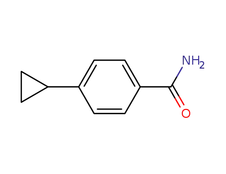 4-Cyclopropyl-benzoesaeure-amid