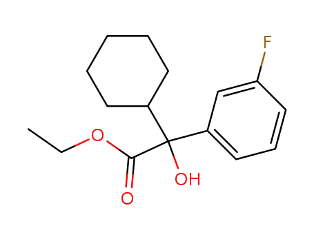 Cyclohexyl-(3-fluor-phenyl)-glykolsaeure-aethylester