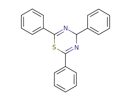 4H-1,3,5-Thiadiazine, 2,4,6-triphenyl-