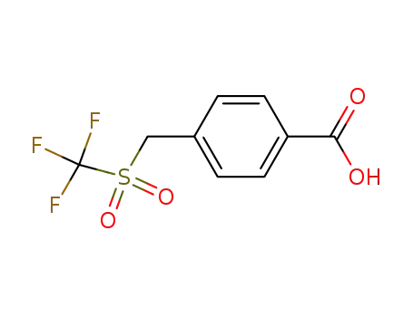 <4-Carboxy-benzyl>-trifluormethyl-sulfon