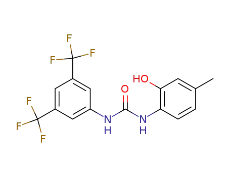 1-(3,5-Bis-trifluoromethyl-phenyl)-3-(2-hydroxy-4-methyl-phenyl)-urea
