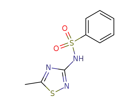 <i>N</i>-(5-methyl-[1,2,4]thiadiazol-3-yl)-benzenesulfonamide