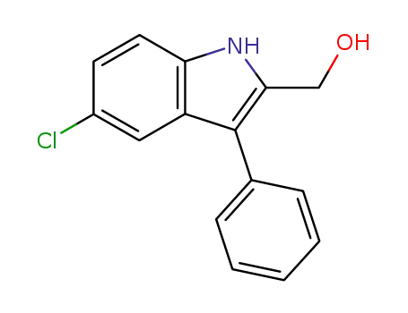 (5-chloro-3-phenyl-indol-2-yl)-methanol
