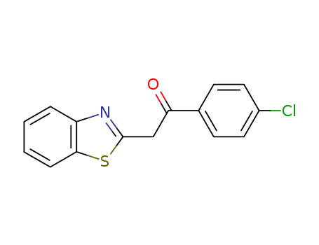 Ethanone, 2-(2-benzothiazolyl)-1-(4-chlorophenyl)-