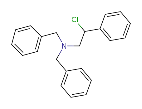 N,N-Dibenzyl-2-chlor-2-phenyl-aethylamin