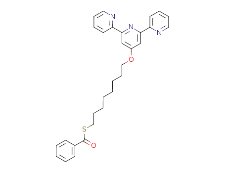 Benzenecarbothioic acid, S-[8-([2,2':6',2''-terpyridin]-4'-yloxy)octyl] ester