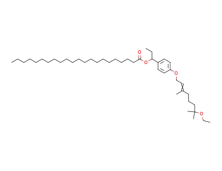 Docosanoic acid 1-[4-((E)-7-ethoxy-3,7-dimethyl-oct-2-enyloxy)-phenyl]-propyl ester