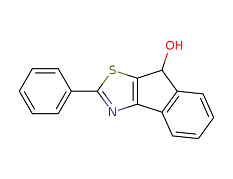 2-phenyl-8<i>H</i>-indeno[1,2-<i>d</i>]thiazol-8-ol