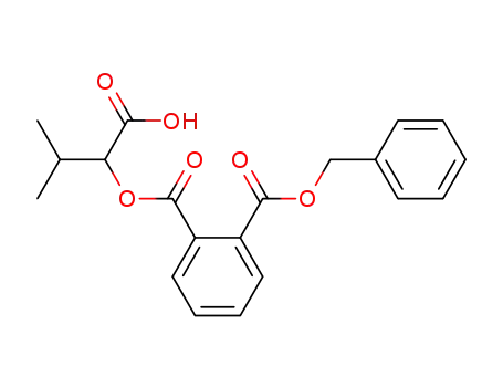 O-(2-Benzyloxycarbonyl-benzoyl)-α-hydroxy-isovaleriansaeure