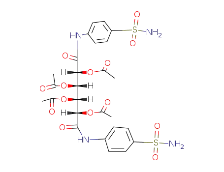 Tetraacetyl-schleimsaeure-bis-<4-aminosulfonyl-anilid>