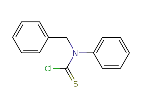Molecular Structure of 24053-61-0 (N-BENZYL-N-PHENYL-THIOCARBAMOYL CHLORIDE)
