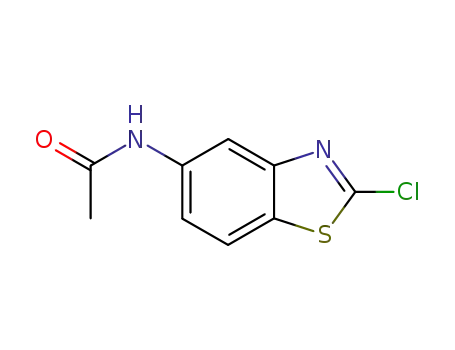 <i>N</i>-(2-chloro-benzothiazol-5-yl)-acetamide