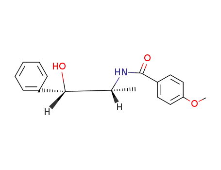 <i>N</i>-((1<i>RS</i>,2<i>SR</i>)-2-hydroxy-1-methyl-2-phenyl-ethyl)-4-methoxy-benzamide
