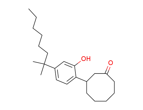 3-[4-(1,1-Dimethyl-heptyl)-2-hydroxy-phenyl]-cyclooctanone