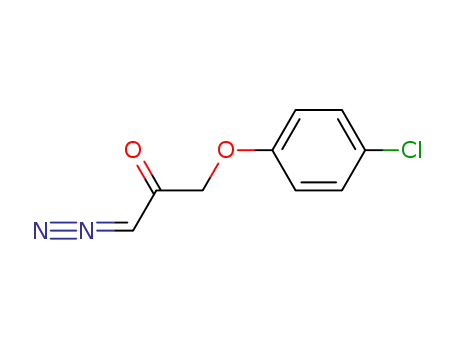 1-(4-chloro-phenoxy)-3-diazo-propan-2-one
