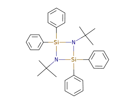1,3-Di-tert-butyl-2,2,4,4-tetraphenyl-1,3-diaza-2,4-disila-cyclobutan