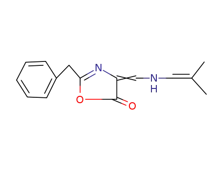 2-benzyl-4-[(2-methyl-propenylamino)-methylene]-4<i>H</i>-oxazol-5-one