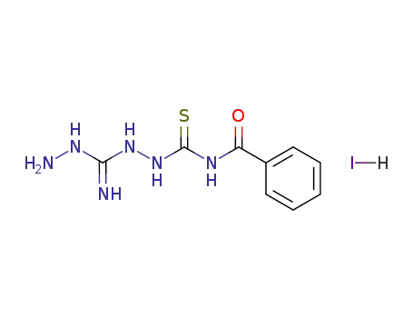 1-(amino-hydrazono-methyl)-4-benzoyl-thiosemicarbazide; hydriodide