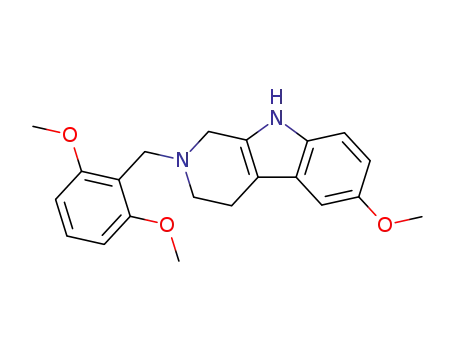 2-(2,6-Dimethoxy-benzyl)-6-methoxy-2,3,4,9-tetrahydro-1H-β-carboline