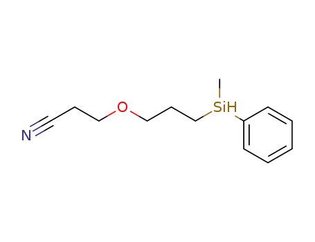 3-<3-(Methylphenylsilyl)-propoxy>-propionitril
