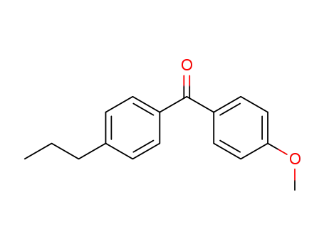 Molecular Structure of 64357-80-8 (Methanone, (4-methoxyphenyl)(4-propylphenyl)-)