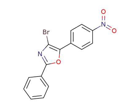 Oxazole, 4-bromo-5-(4-nitrophenyl)-2-phenyl-