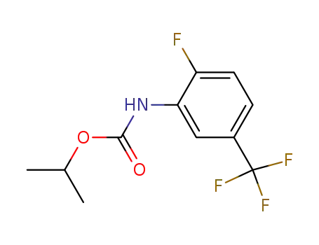 propan-2-yl [2-fluoro-5-(trifluoromethyl)phenyl]carbamate