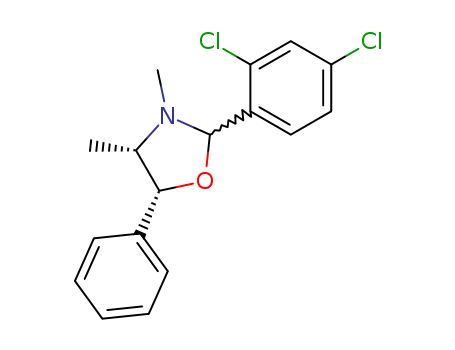 Oxazolidine, 2-(2,4-dichlorophenyl)-3,4-dimethyl-5-phenyl-