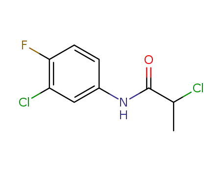 2-클로로-N-(3-클로로-4-플루오로페닐)프로판아미드