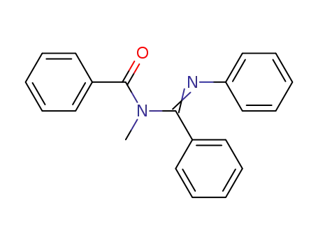 N-Methyl-N'-phenyl-N-benzoyl-benzamidin