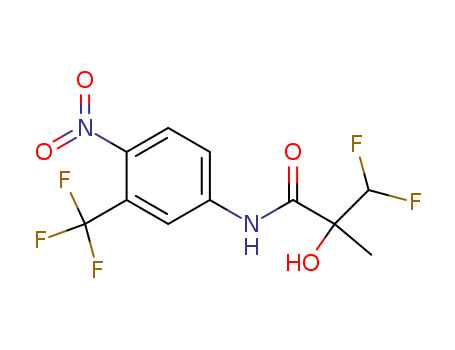 Propanamide, 3,3-difluoro-2-hydroxy-2-methyl-N-[4-nitro-3-(trifluoromethyl)phenyl]-