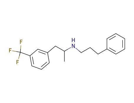 Molecular Structure of 133795-79-6 (N-(3-phenylpropyl)-1-<3-(trifluoromethyl)phenyl>-2-aminopropane)