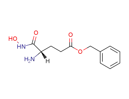 Molecular Structure of 91558-48-4 (L-Glutamohydroxamsaeure-γ-benzylester)