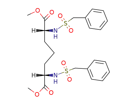 meso-2,6-(α-tolylsulfonylamino)-pimelinsaeure-dimethylester