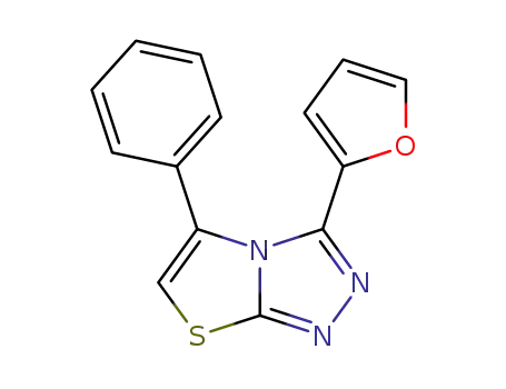 3-furan-2-yl-5-phenyl-thiazolo[2,3-<i>c</i>][1,2,4]triazole