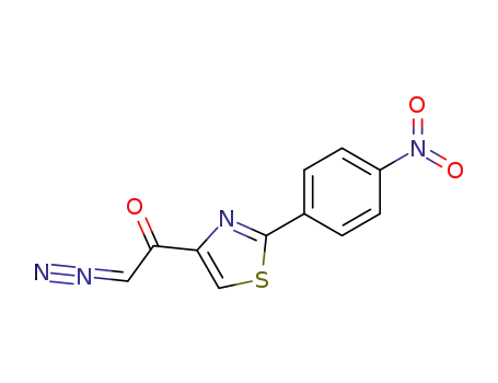 2-diazo-1-[2-(4-nitro-phenyl)-thiazol-4-yl]-ethanone