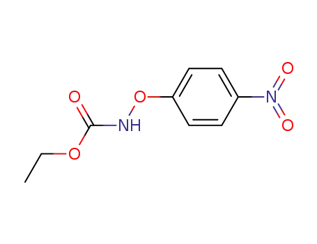 Molecular Structure of 13278-82-5 (Carbamic acid, (4-nitrophenoxy)-, ethyl ester)