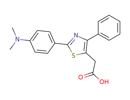 [2-(4-dimethylamino-phenyl)-4-phenyl-thiazol-5-yl]-acetic acid