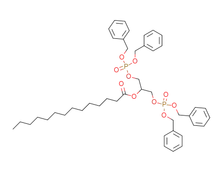 α,γ-Bis-dibenzylphospho-β-myristoyl-glycerin